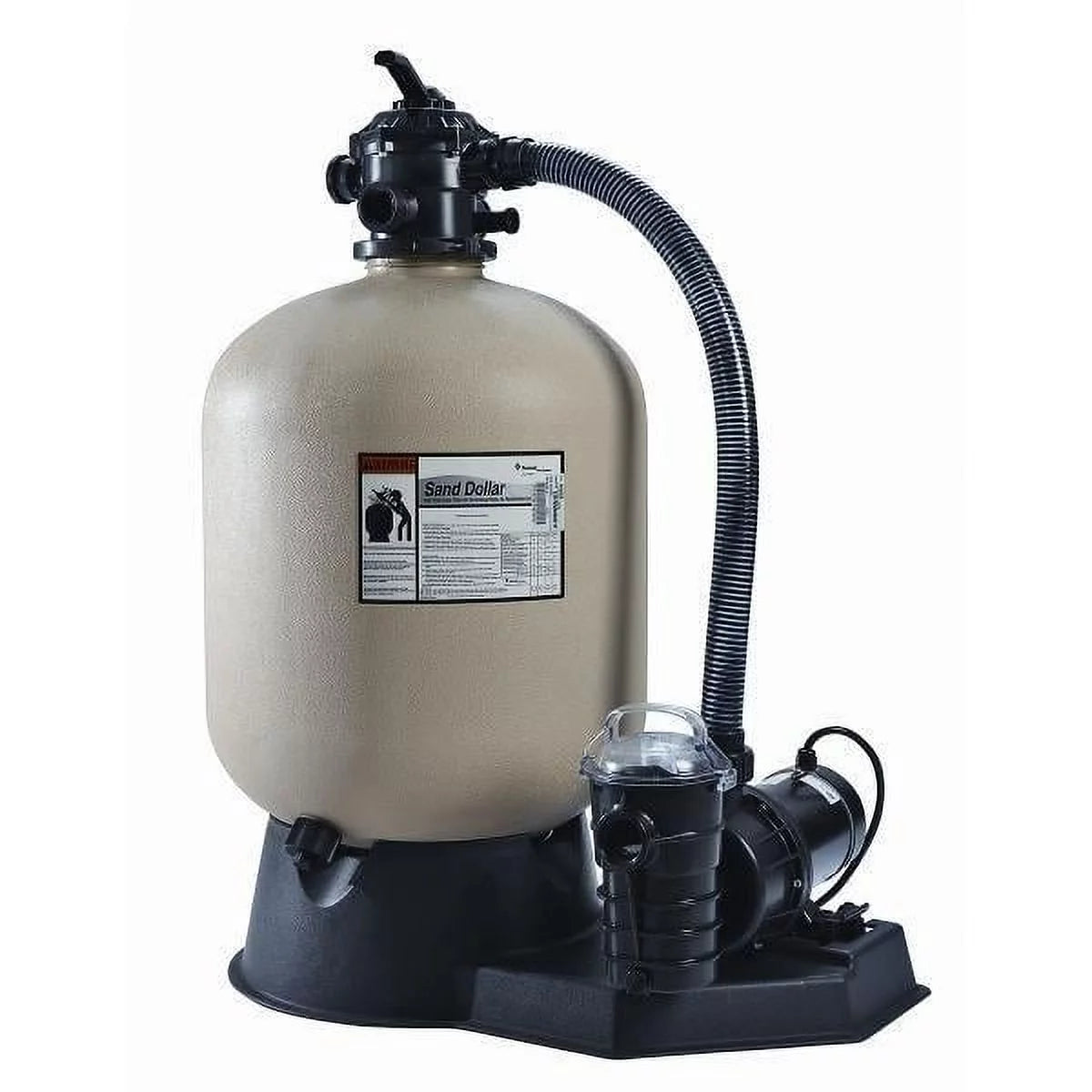 Pentair EC-PNSD0040OE1160 Sand Dollar SD40 Above Ground Pool Sand Filter System with 1HP Pool Pump - Limited Warranty ECPNSD040OE1160