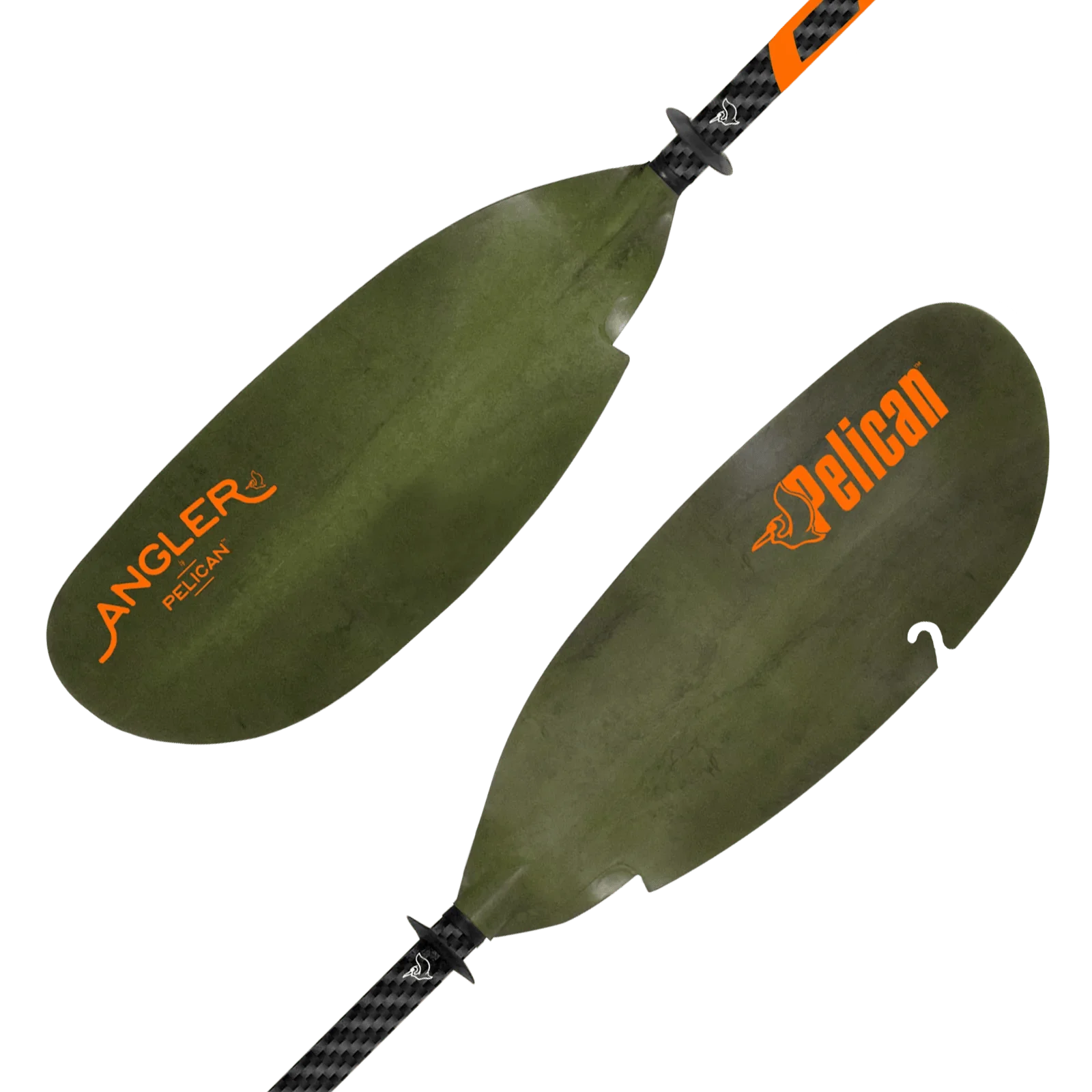 Pelican - The Catch Kayak Paddle - Adjustable Fiberglass Shaft - Lightweight Perfect for Kayak Fishing - 102.4 in - Olive Camo