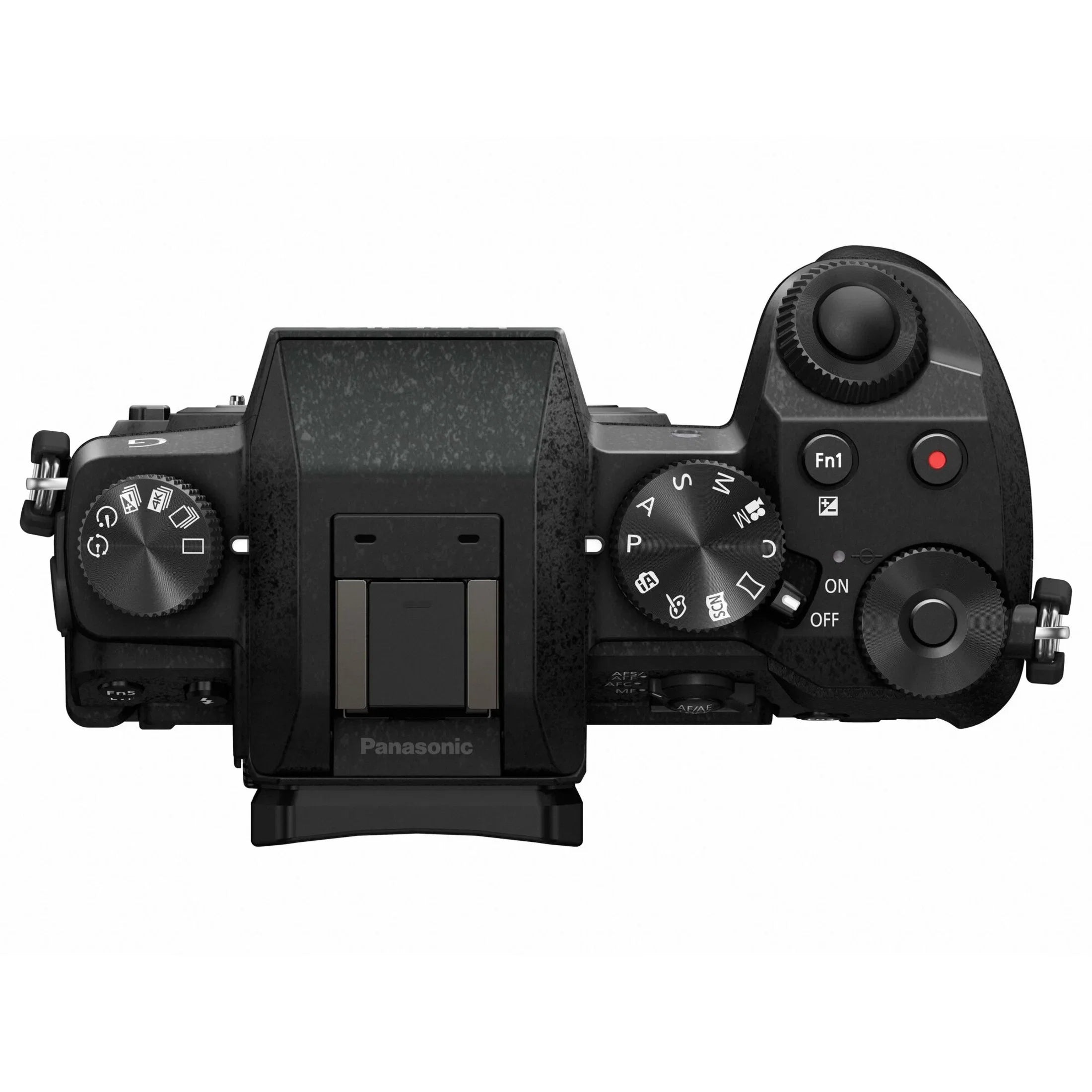 Panasonic Lumix G7 16 Megapixel Mirrorless Camera with Lens; 0.55"; 1.65" (Lens 1); 1.77"; 5.91" (Lens 2); Black
