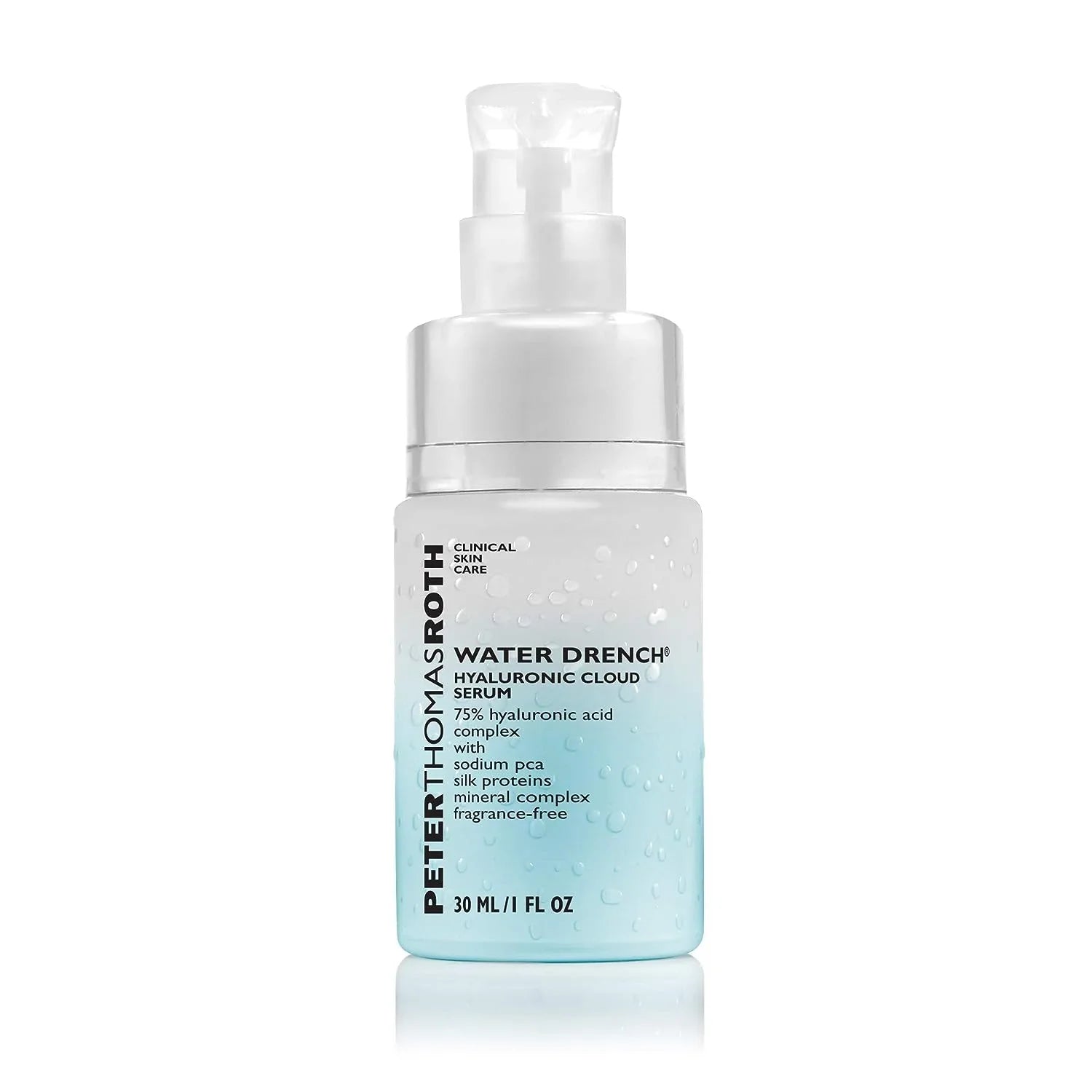 Peter Thomas Roth Drench Hyaluronic Anti Aging Cloud Serum for Dry and Oily Skin 1 oz