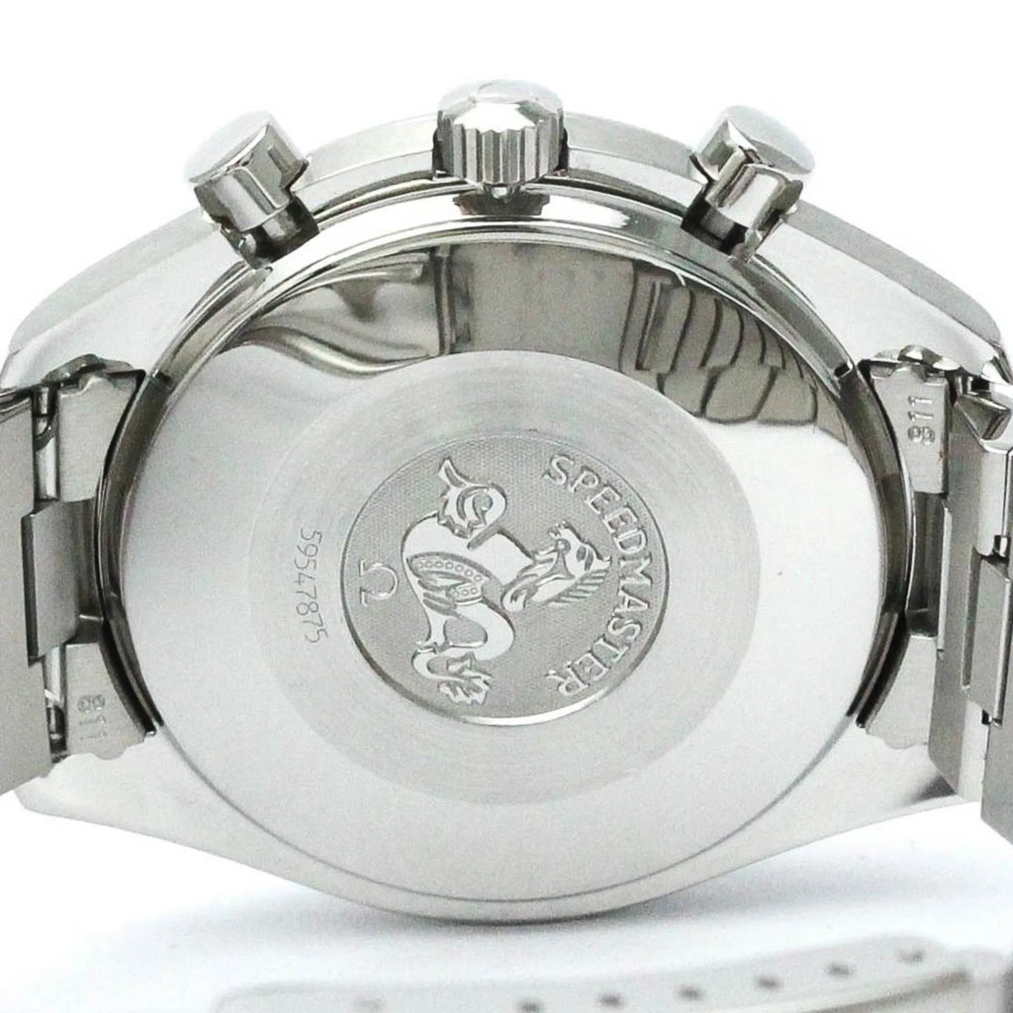 Pre-Owned Polished OMEGA Speedmaster Automatic Steel Mens Watch 3510.50 BF566753 (Good)
