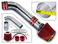 Rtunes Racing Short Ram Air Intake Kit + Filter Combo RED Compatible For 06-08 Infiniti M35 3.5L V6