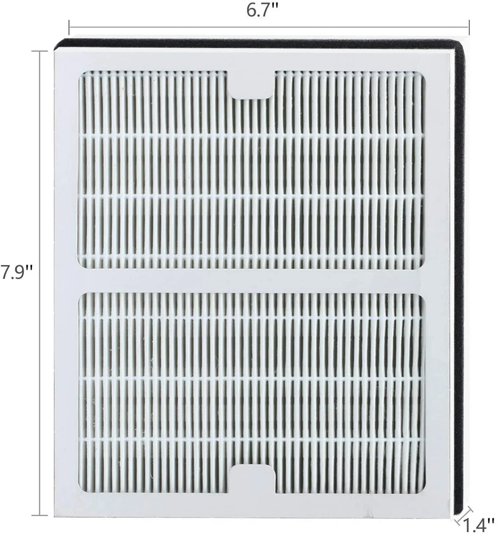 FilledwithLove Compatible 1 Pack Idylis AC-2125; AC-2126; IAP-10-125; IAPC-40-140; IAP-10-150; IAP-10-050 HEPA & Carbon Filter Set