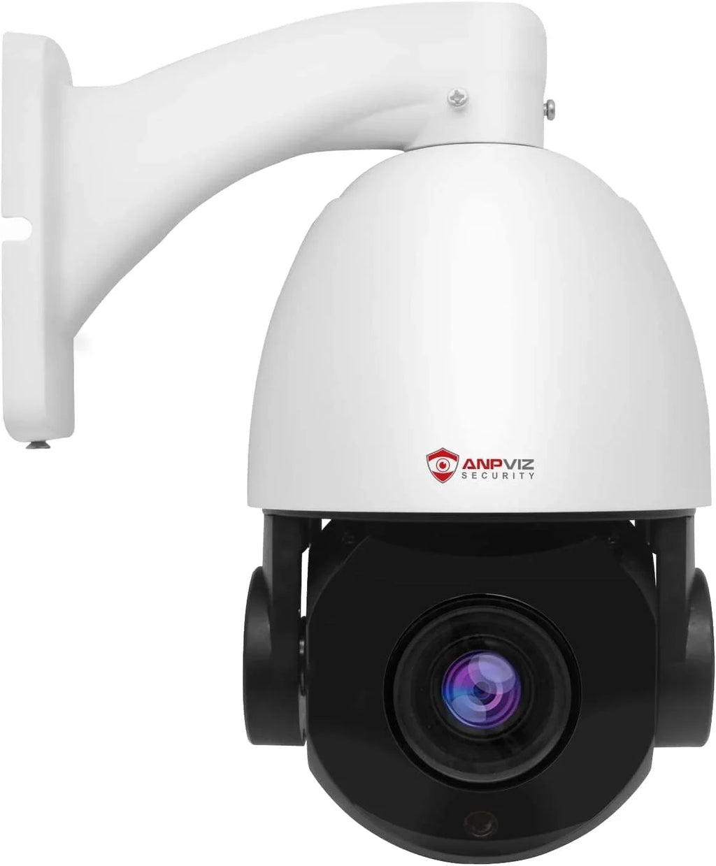 Anpviz 5MP PoE PTZ IP Surveillance Camera 20X Optical Zoom; PTZ IP Security Camera Outdoor Indoor with Mic/Audio; Person Vehicle Detection; IR Night Vision; Metal; Pan 360°/Tilt 90°; IP66 Fluidproof