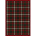 Joy Carpets Bit O ft. Scotch Tartan Green 3 ft.10 in. x 5 ft.4 in. WearOn Nylon Apparatus Tufted- Cut Pile Whimsy Rug