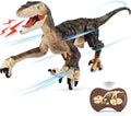 Remote Control Dinosaur Toys with Light up 3D Eyes; Shaking Head; Roaring Sounds; Walking Dinosaur Toy Gift for Kids Age 3-12 Years