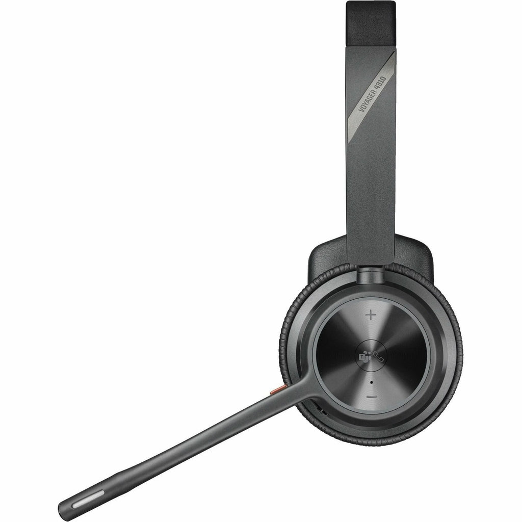 Poly Voyager 4310 Microsoft Teams Certified USB-C Headset with Charge Stand - Microsoft Teams Certification - Siri; Google Assistant - Mono - Wireless - Bluetooth - 298.6 ft - 20 Hz - 20 kHz - Over...