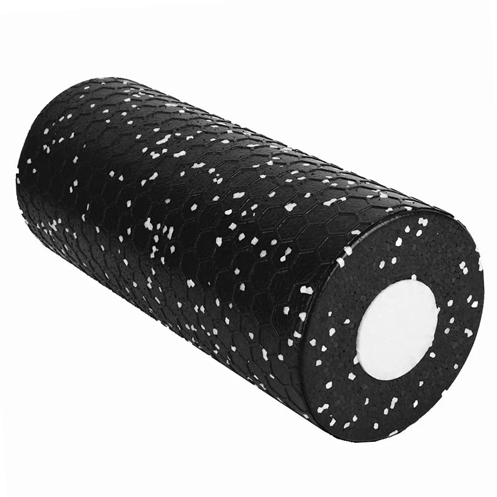 Exercise and Therapy Yoga Foam Roller Set; 2pcs Soft and Hard Rollers for Fitness and Muscle Massage