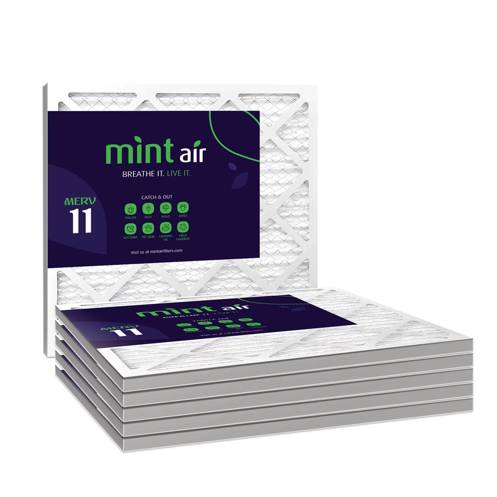 Simply Filters; 16x20x1 Air Filter; MERV 11; MPR 1000; AC Furnace Air Filter; 6-Pack