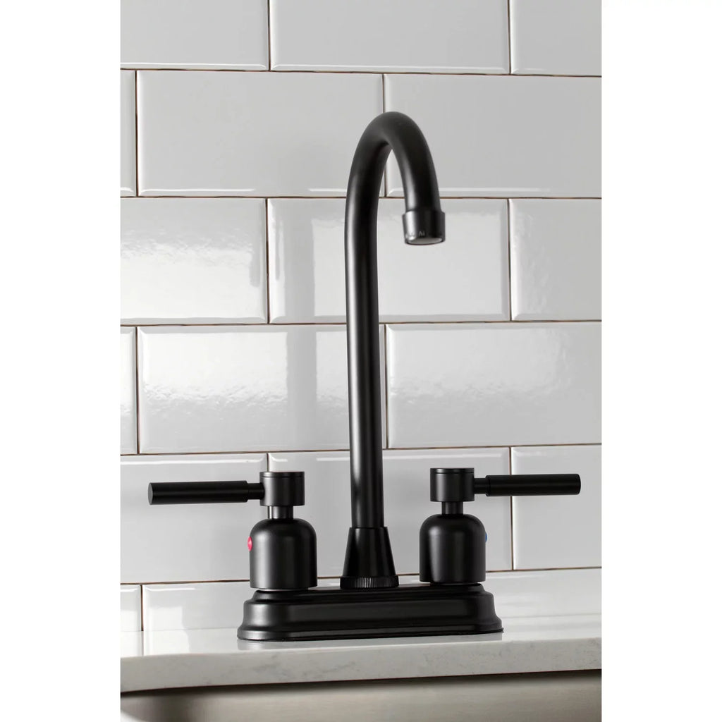 Kingston Brass KB8490DL Concord Bar Faucet; Matte Black