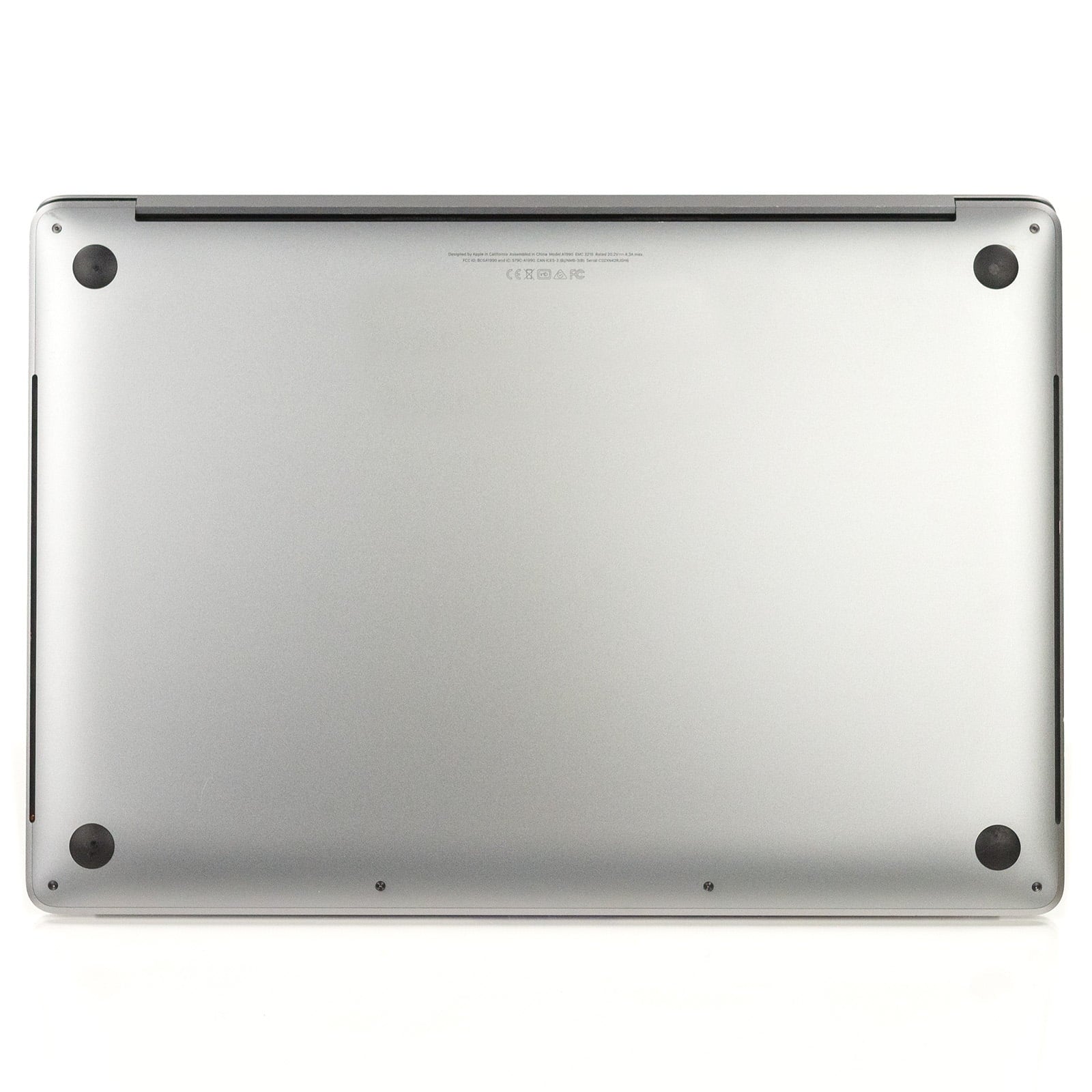 UsedApple MacBook Pro 15" Mid-2019 (Touch Bar) Space Gray i9-9880H 2.3GHz 32GB 512GB SSD MacOS Big Sur MV912LL/A A1990 - Light Delamination - Grade B
