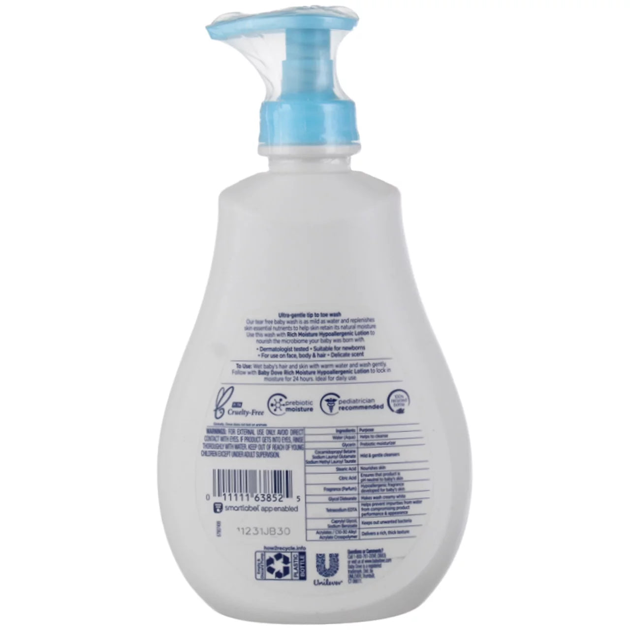 4 Pack - Tip to Toe Wash; Rich Moisture 13 oz