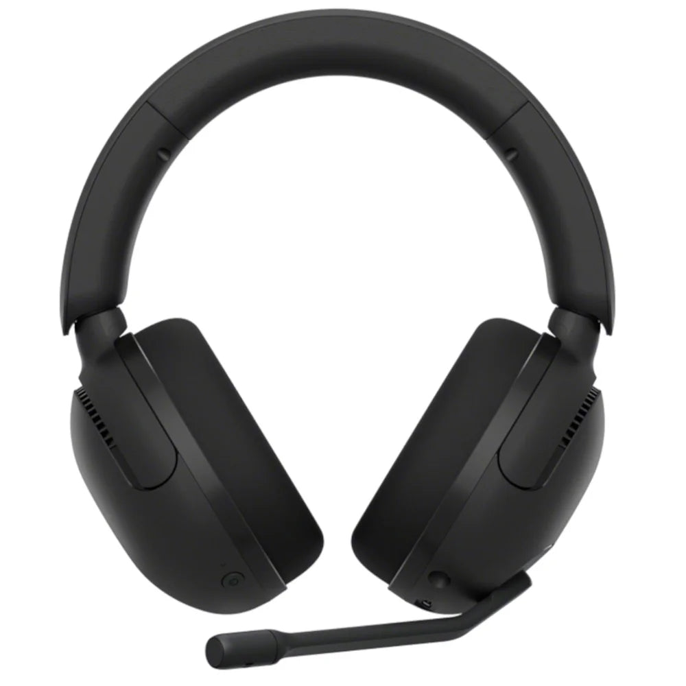 Sony WHG500/B INZONE H5 Wireless Noise Cancelling Gaming Headset; Black Bundle with Deco Gear Pro Audio Headphone Stand; 6 Foot USB-A to USB-C Cable & 2 YR CPS Enhanced Protection Pack