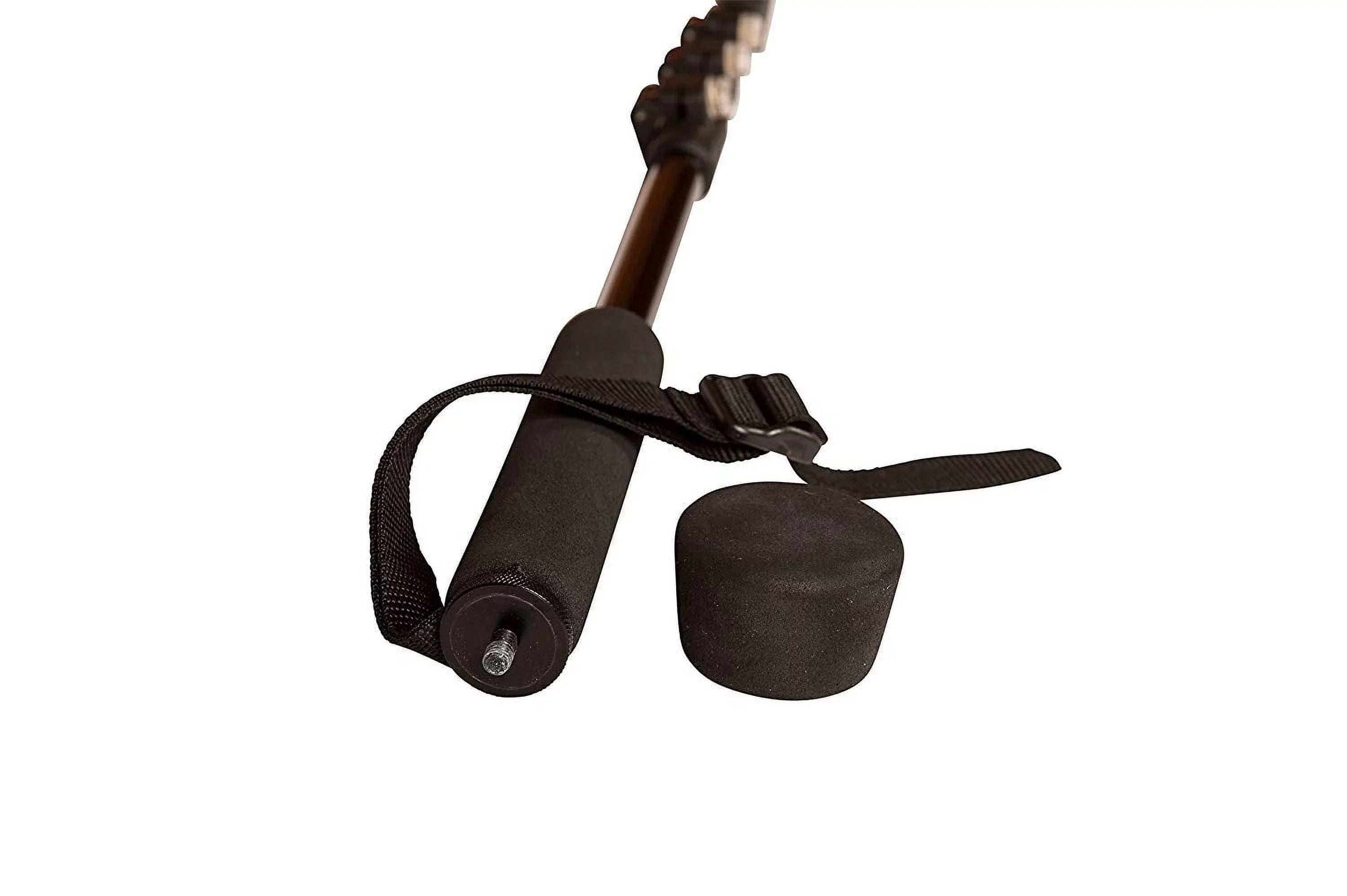 York Nordic Collapsible Trekking & Hiking Poles with Digital Camera Mount; Flip Locks; and Rubber Feet; Pair