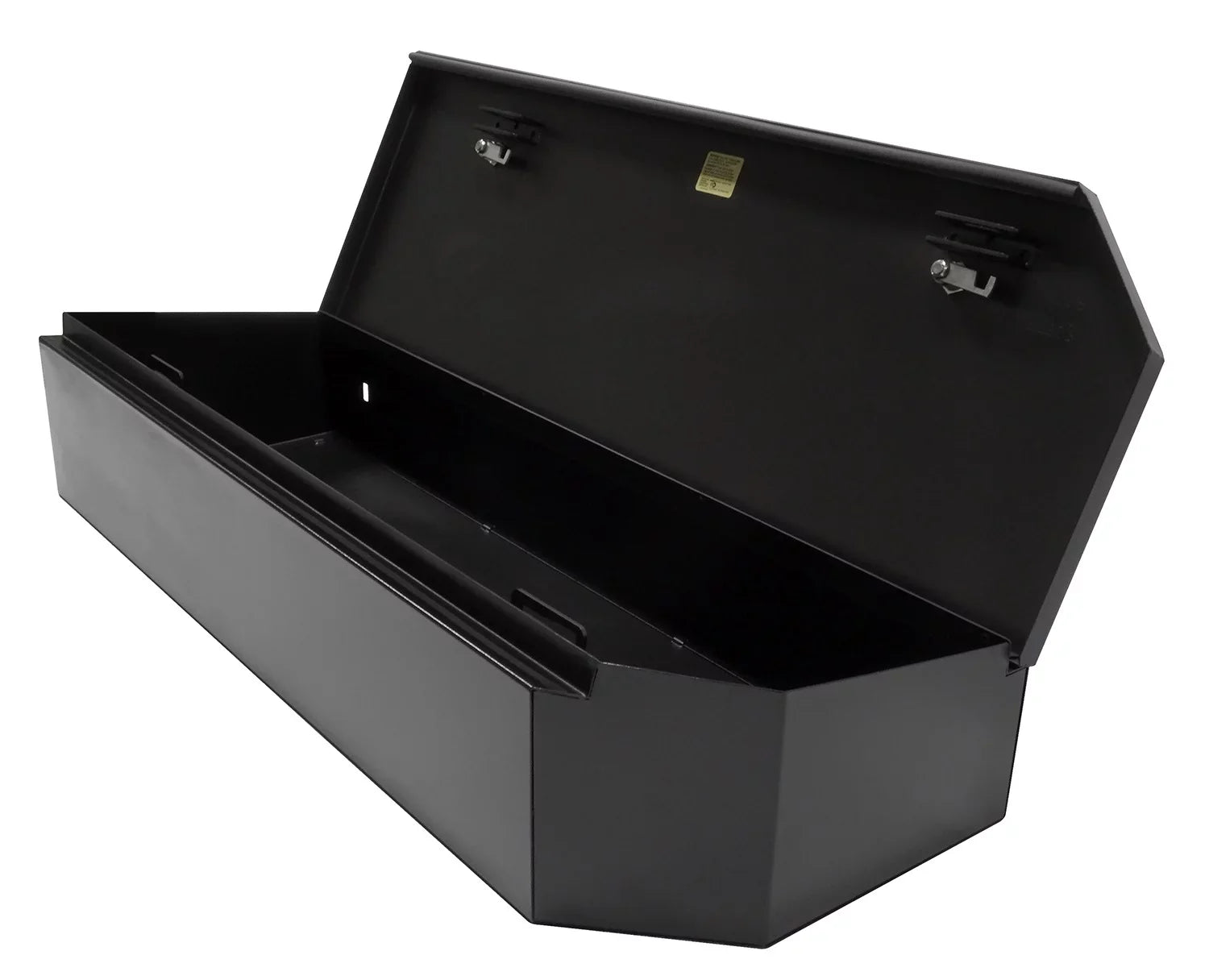 Tuffy Security Products 344-01 Under Seat Lockbox - 2/3 Length; Black; 2015-Current Ford F150 SuperCrew; 2017-Current Ford SuperDuty SuperCrew