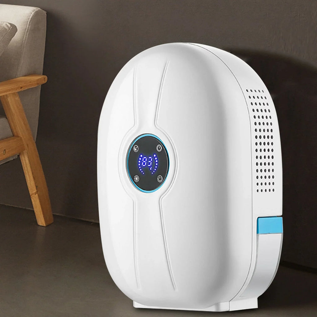 500ml Mini Dehumidifier Digital Home Bedroom Air Dryer Device Remote 22W
