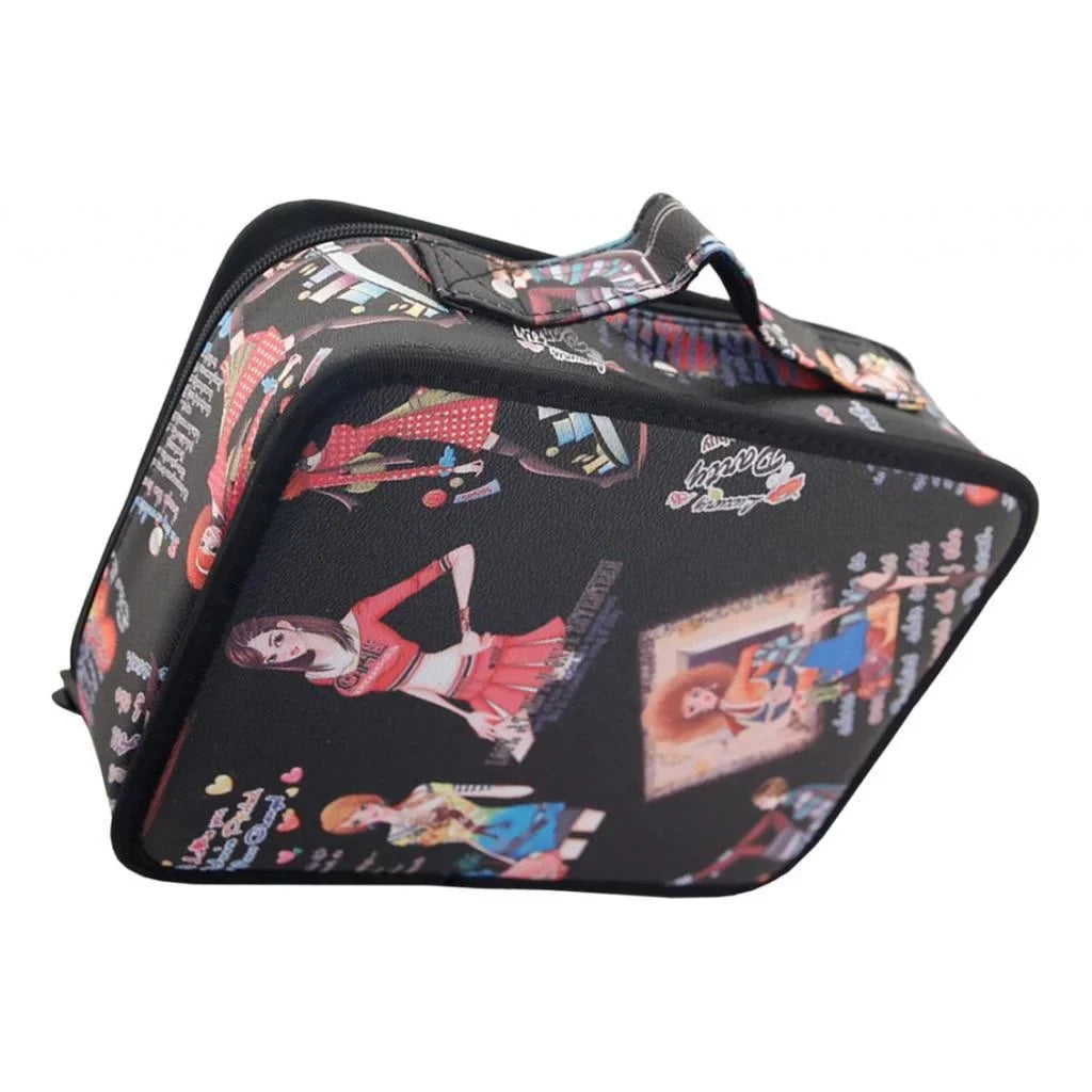 Hairdressing Tools Storage Carrying Case; Professional Multi-functional Hair Hairdresser Bag Large Mobile Beauty Cosmetics Organizer Holder
