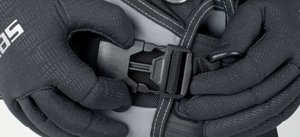 SEAC EQ-PRO Buoyancy Compensator - Black/Grey - Medium
