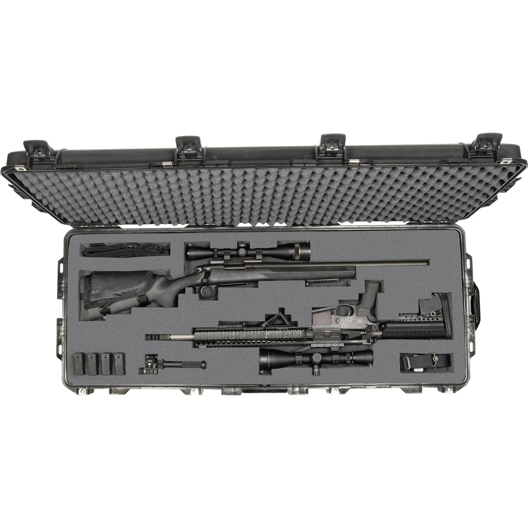 1745 Air Long Case with Pick-N-Pluck Foam; Black