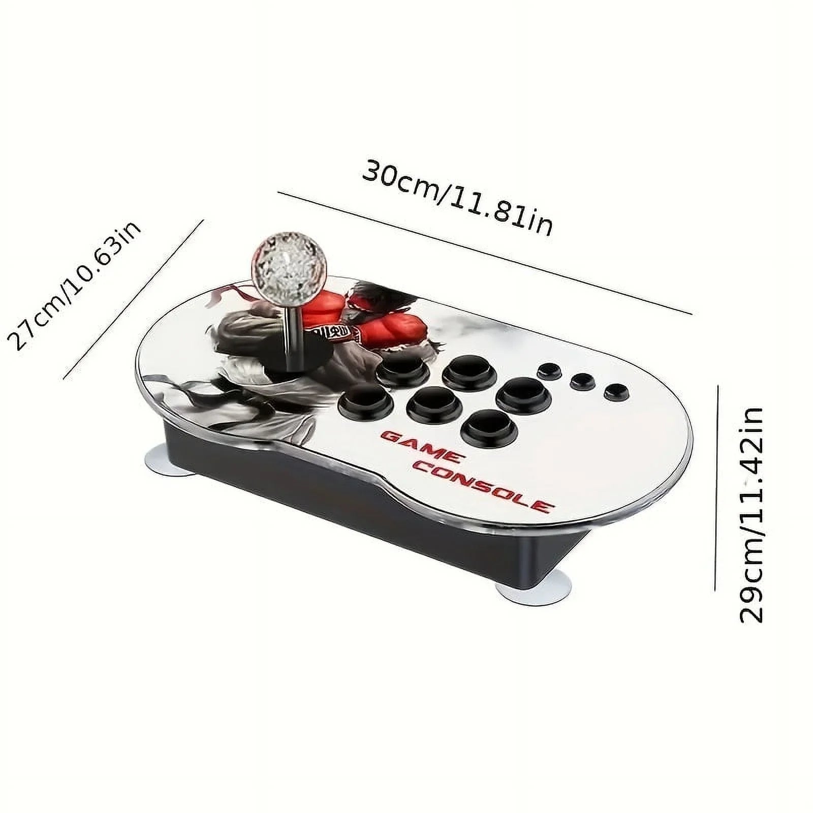 Home Video Game Console Wired Double Rocker Game Console; Classic HD Home Game Stick; 2-in-1 Wired Controller On Monitor TV Game Box; Support CPS/GB/GBC/SFC/GBA/MD/PS1/FC