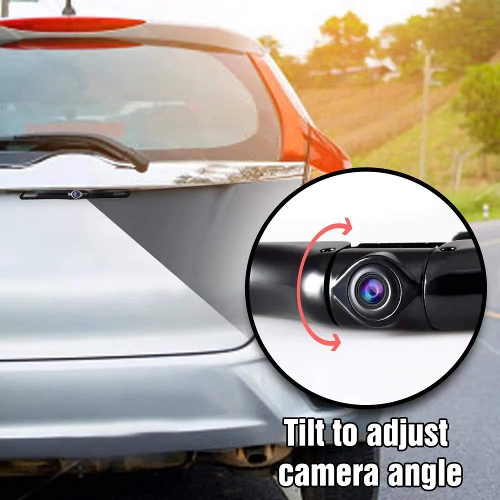 Pyle PLCM4375WIR Adjustable Rearview Backup Car Camera with 4.3 millimeter Monitor