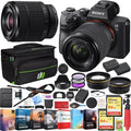 Sony Pro Alpha a7 III 24.2 Megapixel Mirrorless Camera with Lens; 1.10"; 2.76"; Black