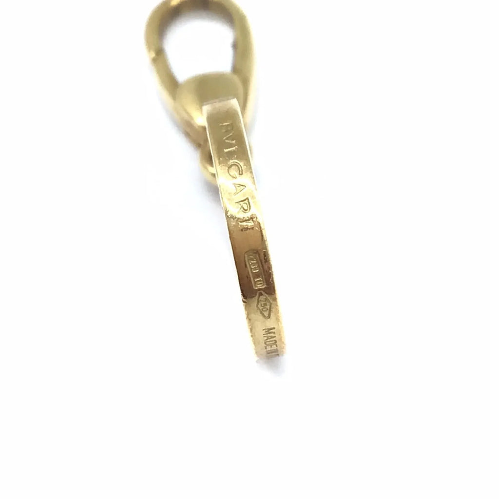 Pre-Owned BVLGARI Bvlgari Bulgari Pendant Top Lapis K18YG 750 4.2g Accessories Women Men Unisex (Good)