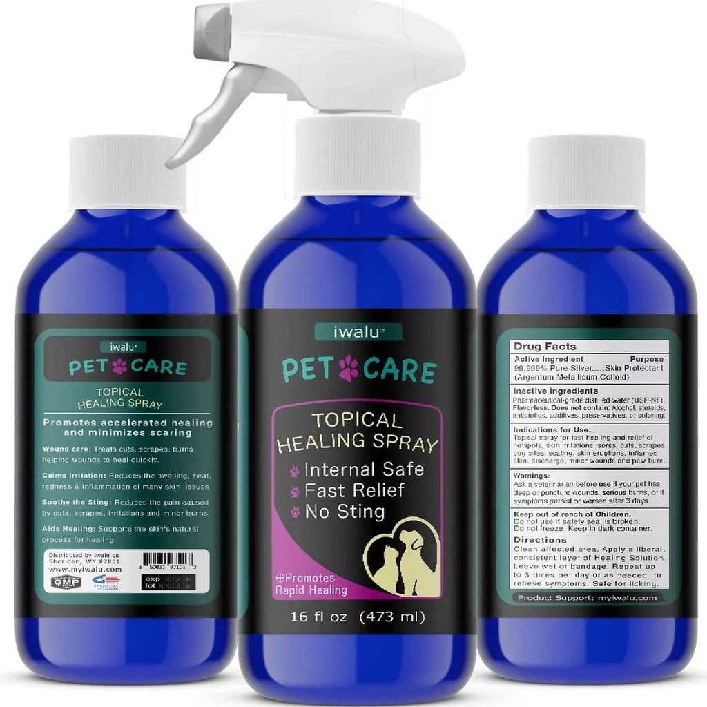 Allergy Medication For Dog Cat Itchy Skin Relief Dog Skin And Coat Supplement Anti Itch Relief Anti Hot Spot Paw Cleaner Soother Treatment Best Dog Moisturizer For Dry Skin Pet Wound Care Apply (16oz)