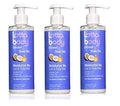 Lotta Body Coconut and Shea Oils Moisturize Me Curl and Style Milk; 8 Ounce (PACK OF 3)
