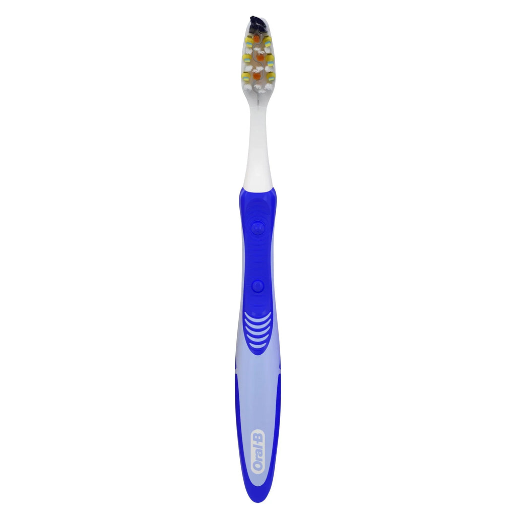 Oral-B Vibrating Pulsar Expert Clean Battery Toothbrush w/ Microban; 1 ct; 3 Pack