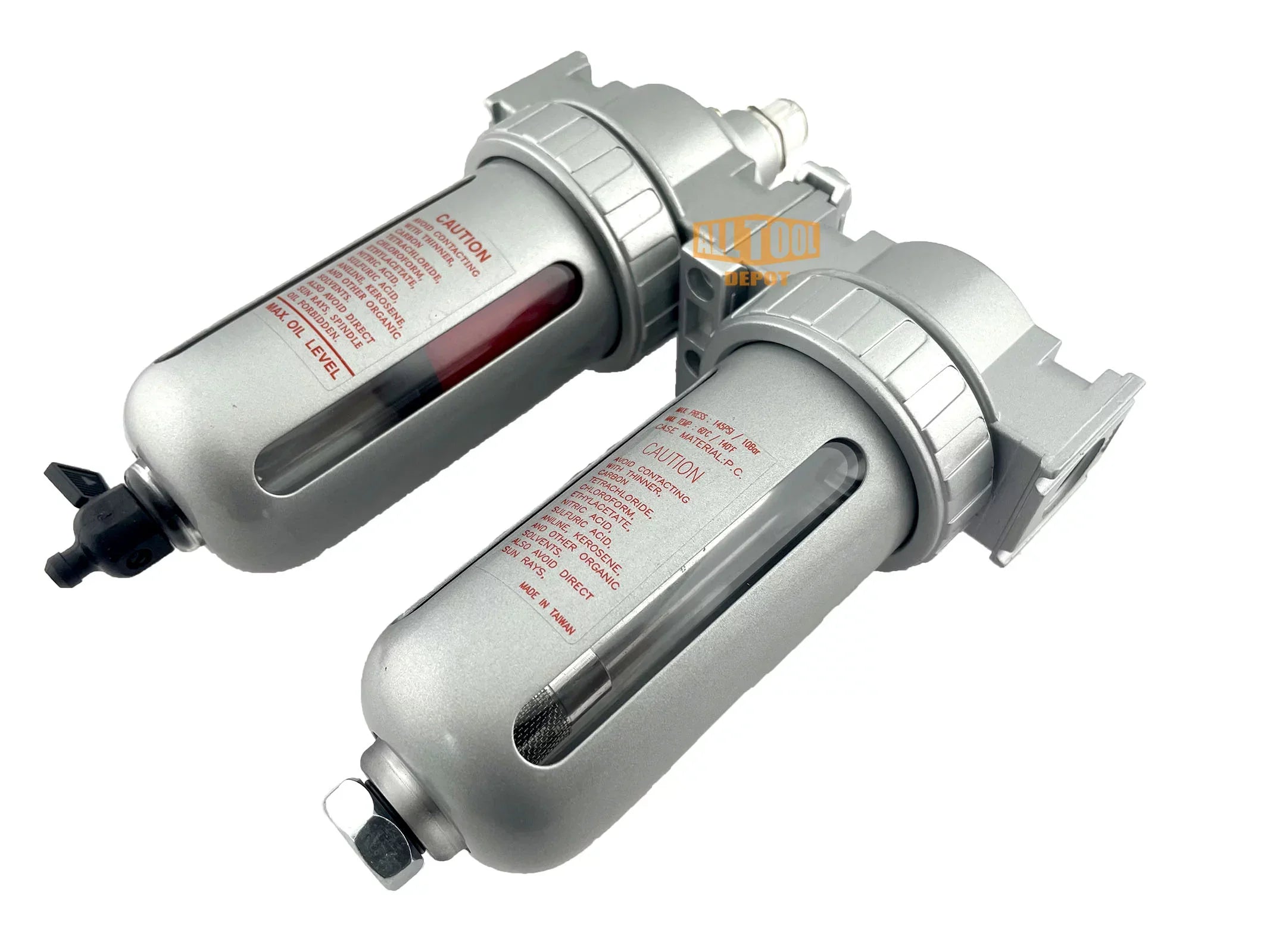 1/4" NPT MID FLOW 2 Stages Coalescing Filter Desiccant Dryer System
