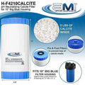 INC Ph Neutralization Filter Cartridge | Calcite Filter To Raise Alkalinity Of Low Ph | Standard 4.5" X 10" Size Fits 10 millimeter Filter Housing | H-F4210CALCITE (4.5X10))