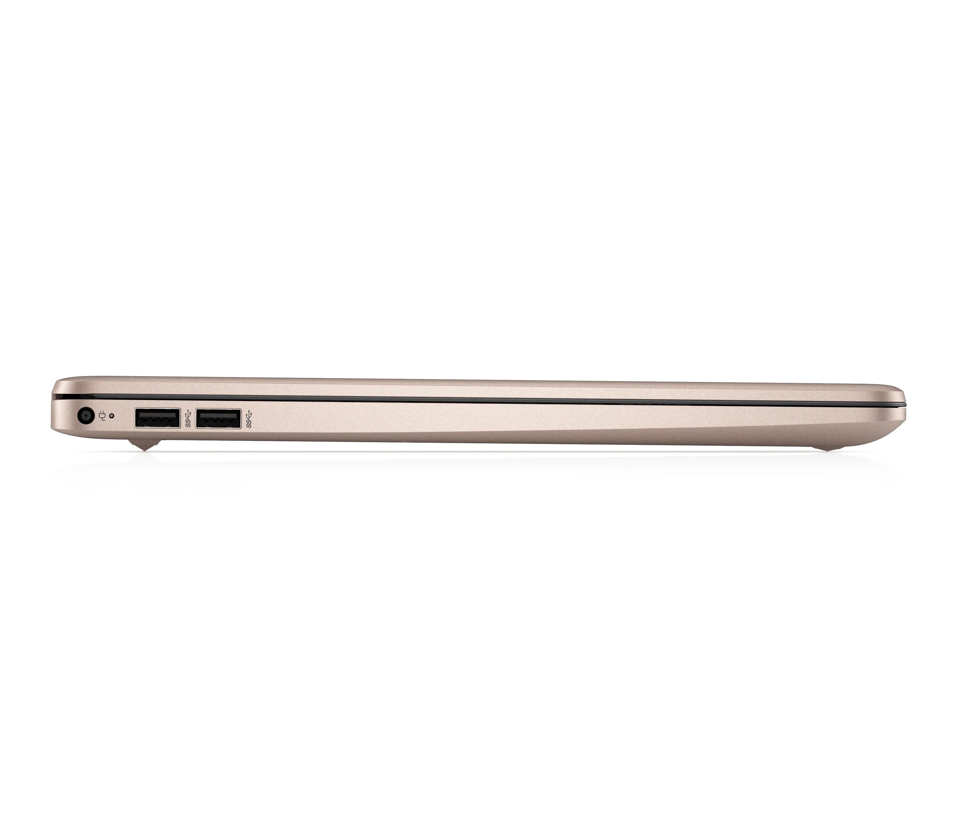 HP 15.6" Notebook FHD AMD Ryzen 5 5500U 16GB RAM 512GB SSD Pale Rose Gold - AMD Ryzen 5 5500U Hexa-Core - 1920 x 1080 FHD IPS Display - AMD Radeon Graphics - 16GB DDR4 RAM - 512GB SSD