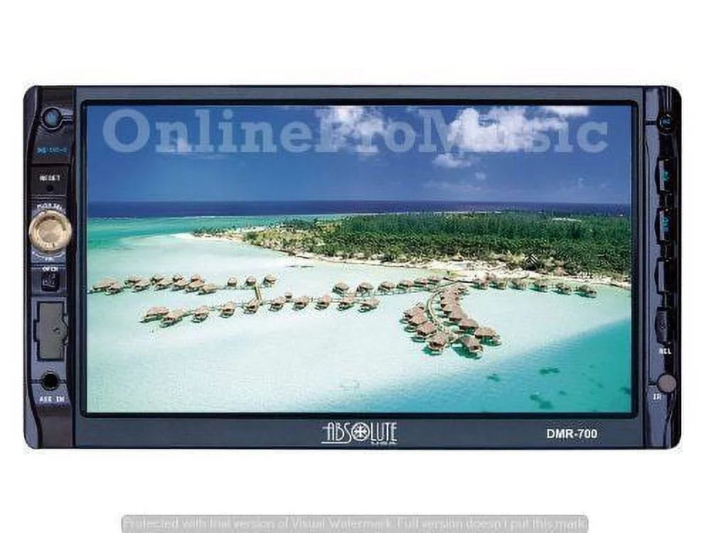 Absolute DMR-700 7-cm DVD/MP3/CD Multimedia Player Receiver USB;SD Card