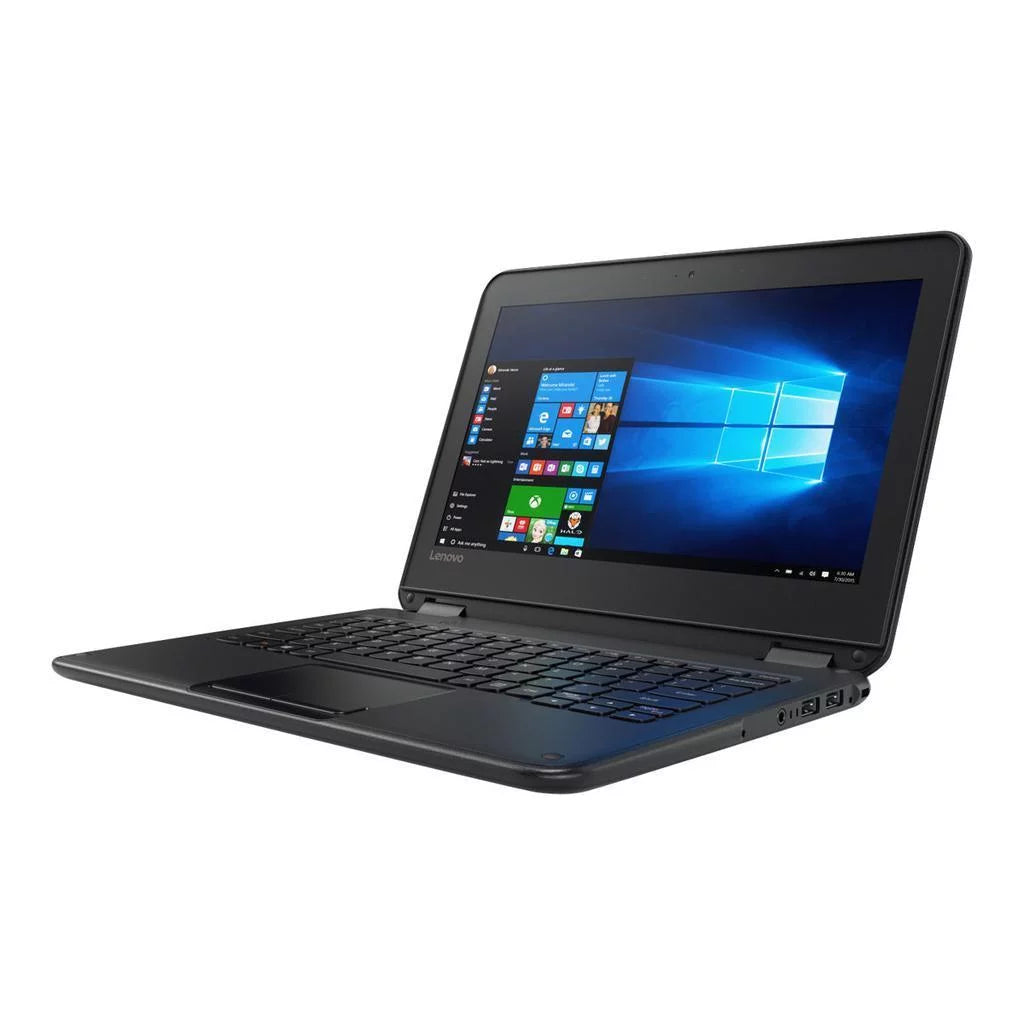 Refurbished Lenovo Chromebook N23 Touch Screen Intel Celeron N3060 1.60GHz; 4GB RAM ‎16GB SSD 11.6" LED w/ Wireless Earbuds and Mouse
