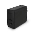 mophie USB C Charger GaN 67W; 3-Port Fast Compact Foldable Wall Charger for MacBook Pro/Air; iPad Pro; Galaxy S22/S21; HP Spectre; Note20/10+; iPhone 14/13/12 Pro; Pixel; and More - Black