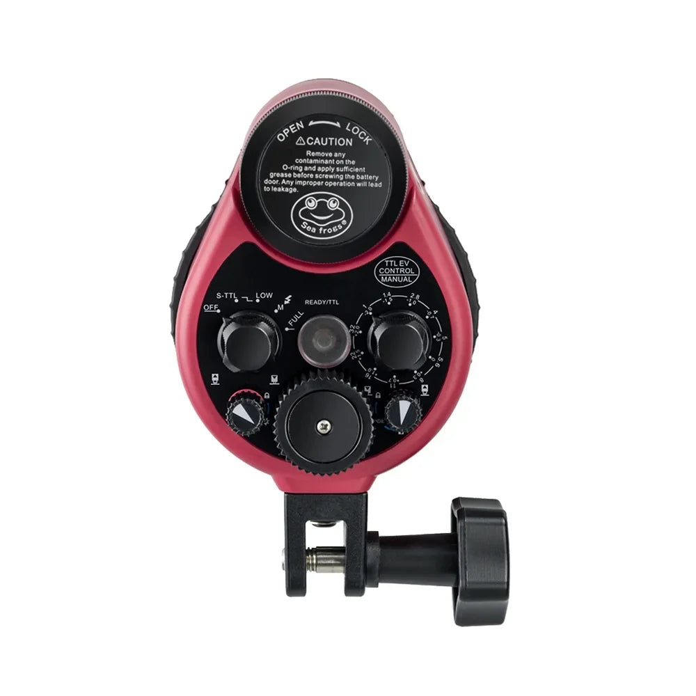 Sea frogs Flash lamp;Optic Cable Case With Optic Cable St-100- Liquidproof Max. Liquidproof Max. 100m/328ft 5600k With Optic 100m/328ft 5600k With Qisuo Dsfen