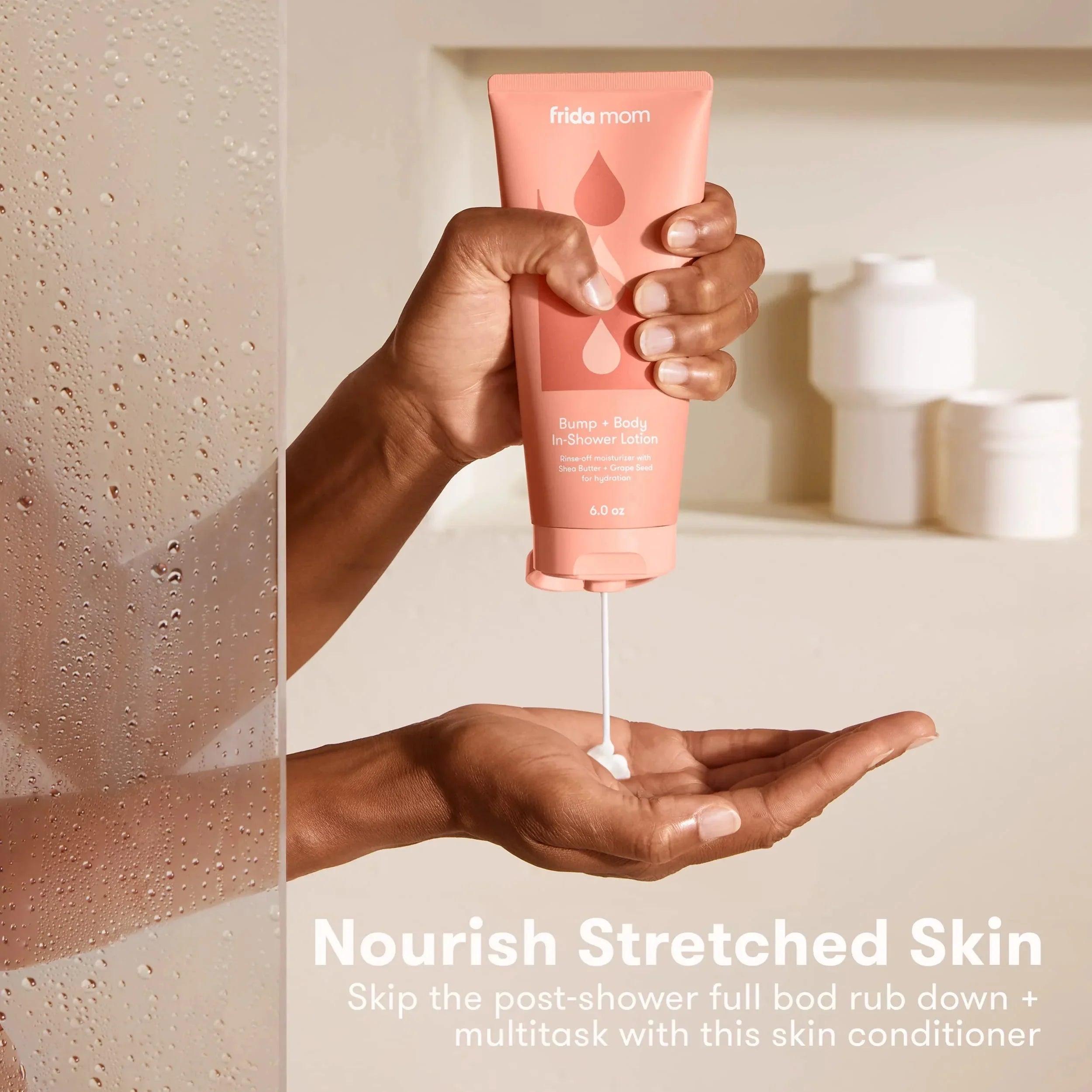 Frida Mom Pregnancy Skincare Body Relief Set for Stretch Marks; Dry Skin; Swelling Chafing - 4 Ct