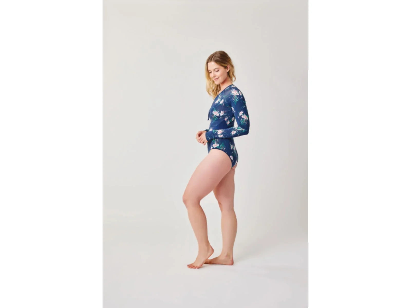 Carve Designs LS All Day Onesie - Women's; Bouquet; Extra Small