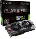 EVGA GeForce GTX 1080 CLASSIFIED GAMING ACX 3.0 8GB GDDR5X RGB LED 10 CM Ventilator 14 Power Phases Double BIOS DX12 OSD Support (PXOC) Video Graphics Card 08G-P4-6386-KR