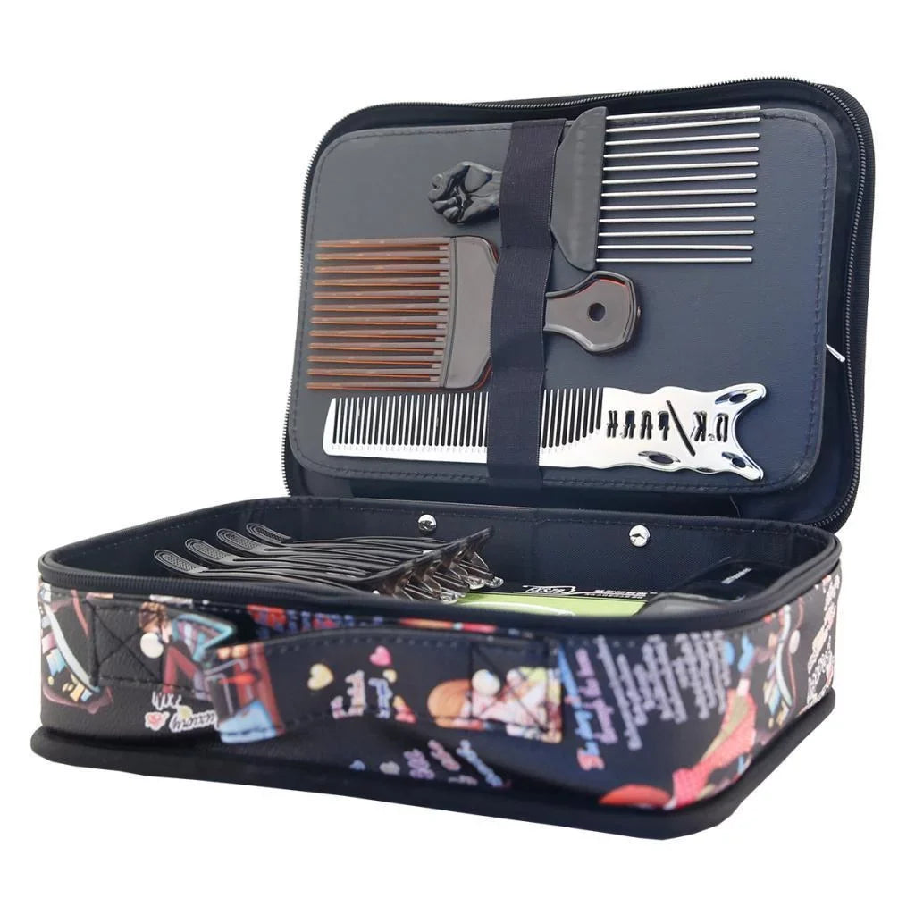 Hairdressing Tools Storage Carrying Case; Professional Multi-functional Hair Hairdresser Bag Large Mobile Beauty Cosmetics Organizer Holder