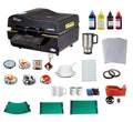 INTBUYING 3D Vacuum Sublimation Heat Press Device Mug Paper Inks Tape Rubber Clamps Transfer KIT