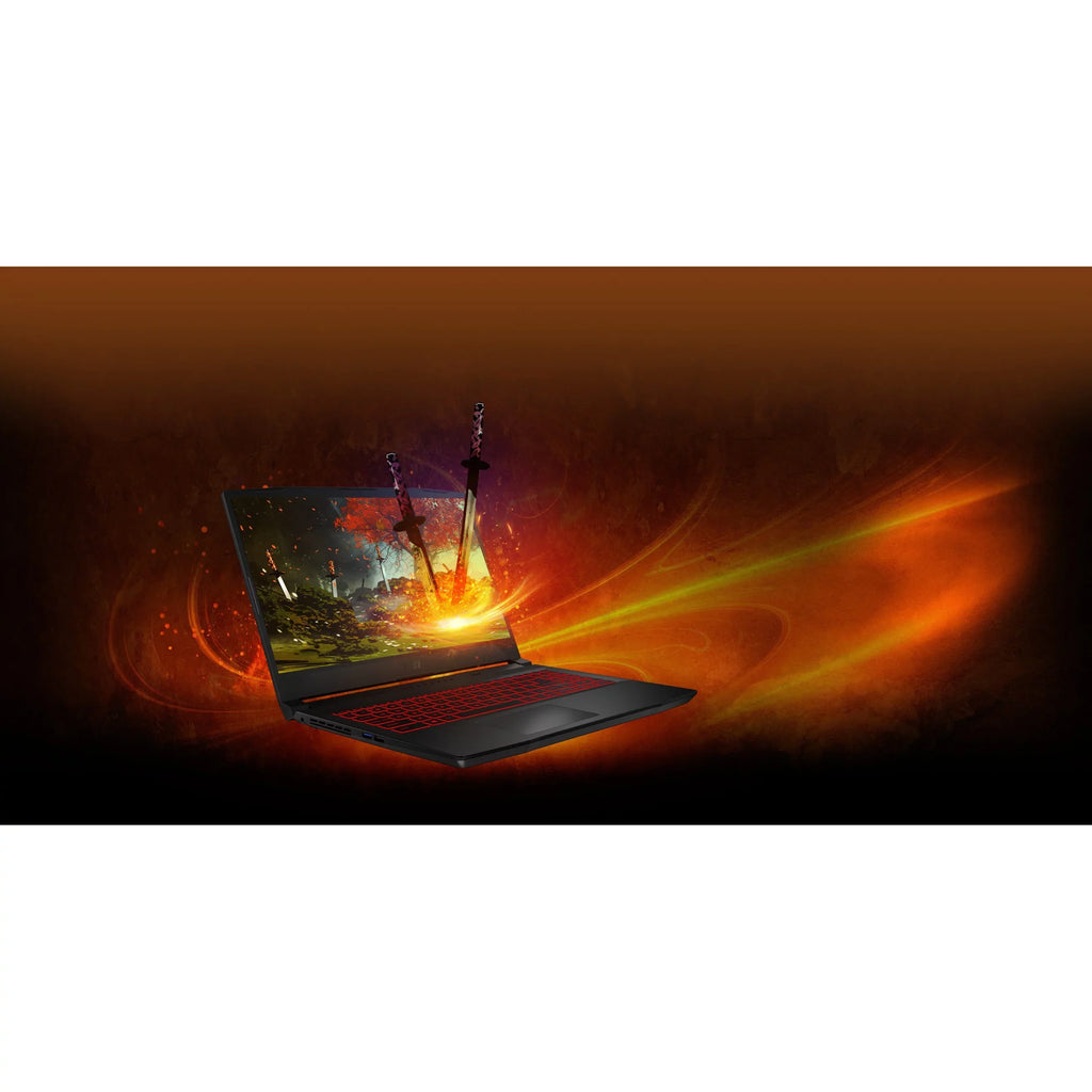 MSI Katana GF66; 15.6\" Full HD; Intel Core i7-11800H; NVIDIA GeForce RTX 3060; 16GB RAM; 1TB SSD; Black; Windows 10 Home; Katana GF66 11UE-031