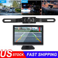 Jahy2Tech Car Night Vision Backup Camera Kit 5" Wireless Monitor HD Rear View Fluidproof