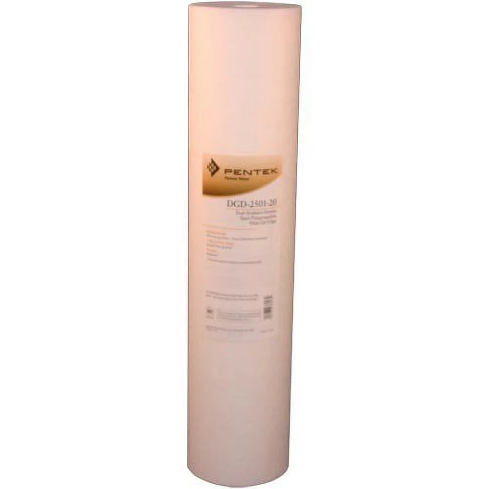 Package Of 5 Pentek DGD-2501-20 Sediment Filters 20" x 4.5"