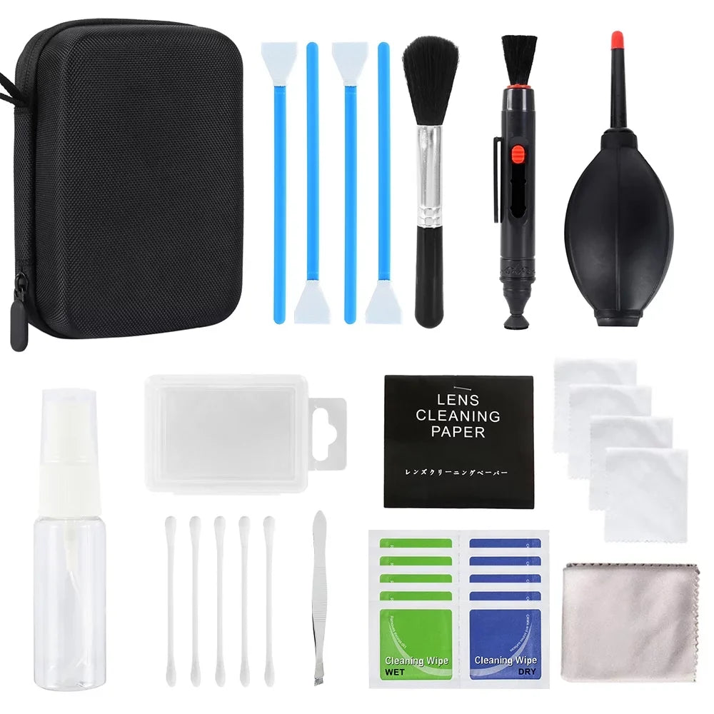 Professional Camera Cleaning Kit Works as Camera Lens Cleaning Kit; Camera Cleaner; Sensor Cleaner