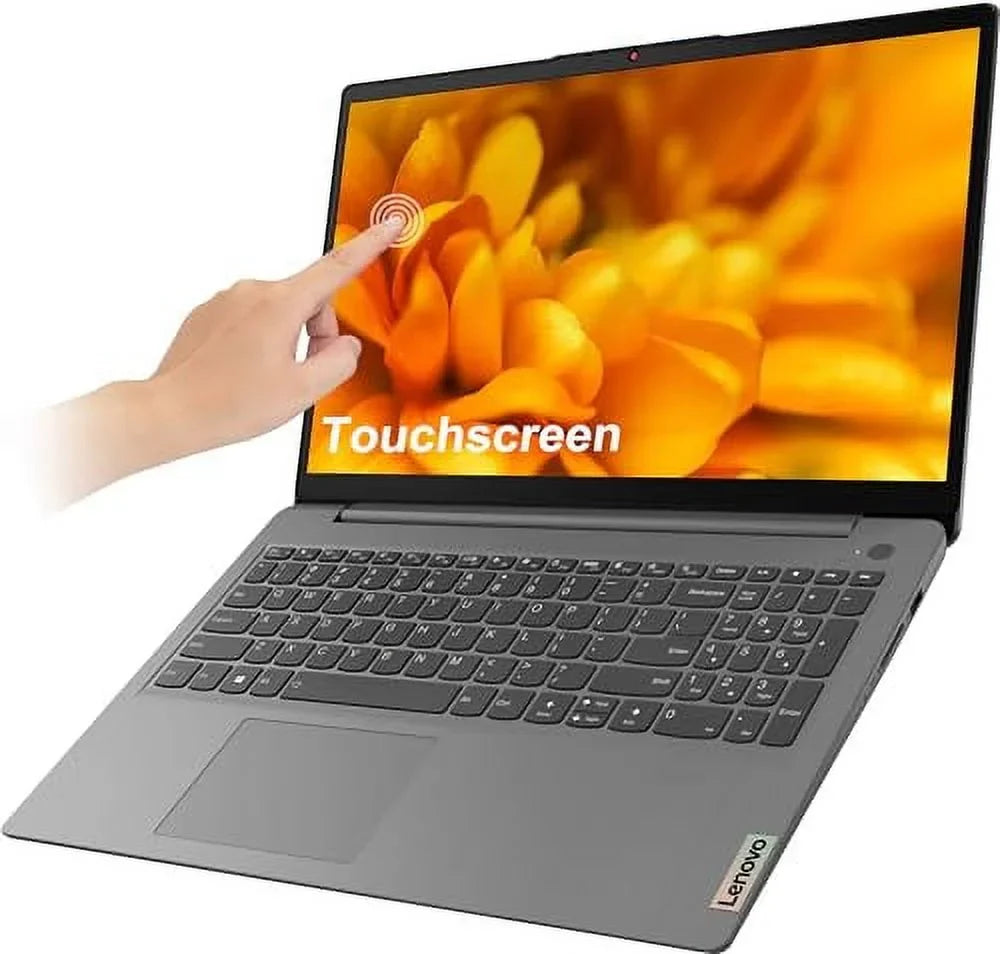 Lenovo IdeaPad 3 3i Laptop (15.6" FHD Touchscreen; Intel Core i3-1115G4; 16GB RAM; 256GB SSD) Narrow Bezel; Webcam; 12-Hr Long Battery Life; NumPad; IST SD; Win 11 Home; Home & School - Grey