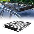 45" x 36" Universal Roof Rack Basket Heavy Duty Rooftop Cargo Rack; 150 lbs Cargo Carrier for Top of Vehicle for SUV; Truck; & Car Luggage Holder; Black