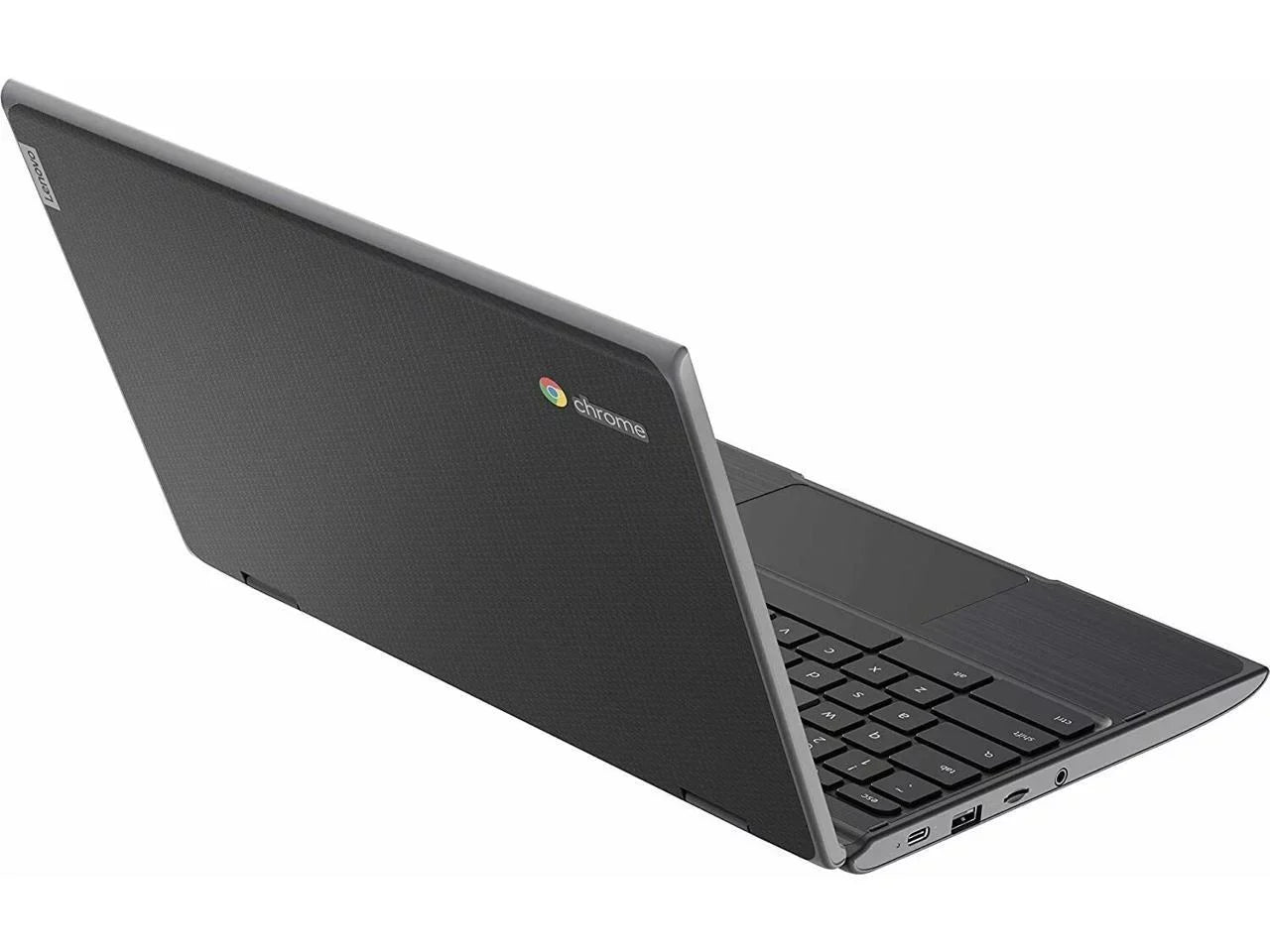 Pre-Owned Lenovo 300e Chromebook; MediaTek MTK 8173C Quad Core; 4GB RAM; 32GB eMMC; 11.6 inches HD; Webcam; Chrome OS (Fair)