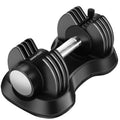 Adjustable Dumbbell Fast Automatic Adjustability and Weight Plate Options
